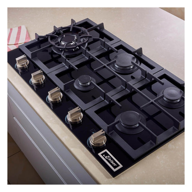 Avantgarde Pro 86cm Gas Hob (Black)
