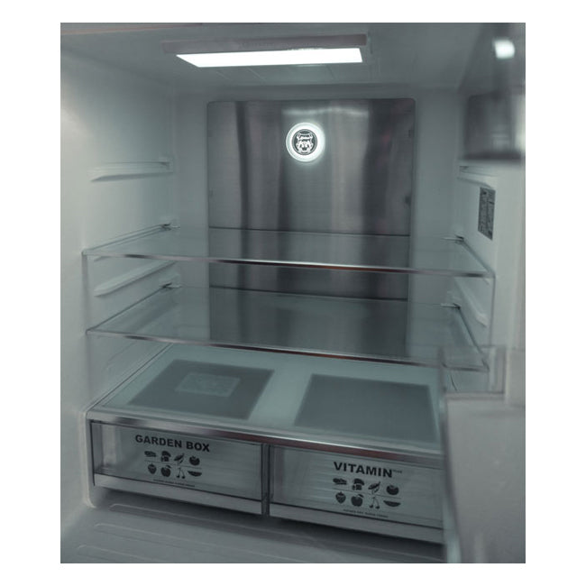 Grand Chef French Door Fridge Freezer (Black)