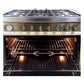 Empire 90cm Dual Fuel Range Cooker (Ivory)