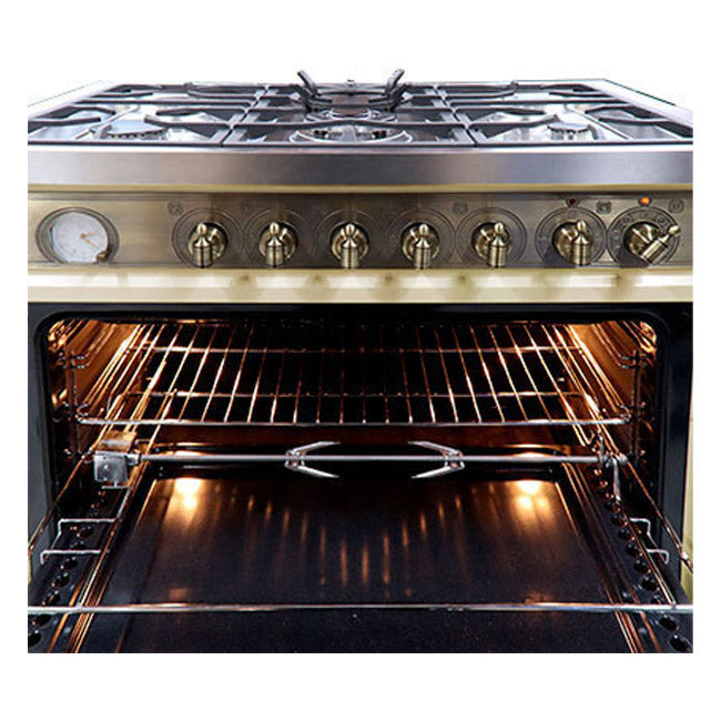 Empire 90cm Dual Fuel Range Cooker (Ivory)