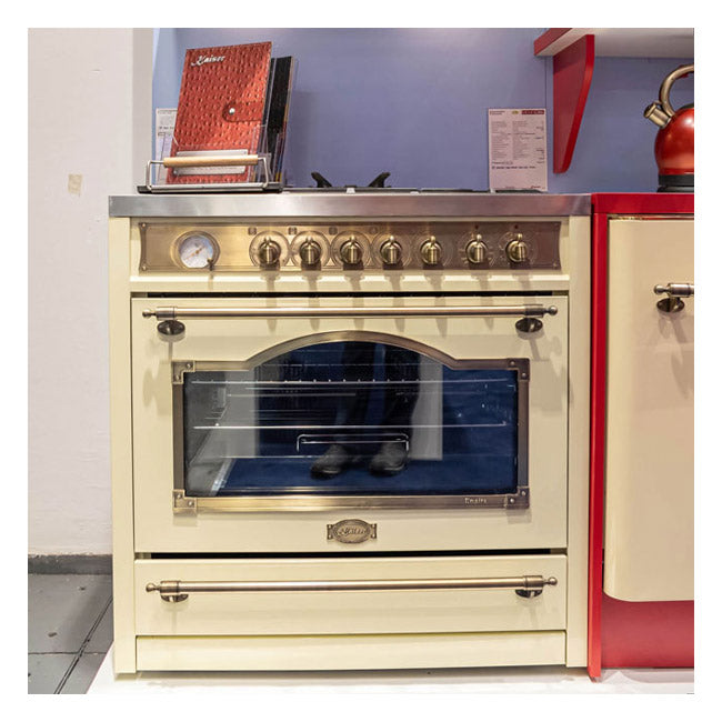 Empire 90cm Dual Fuel Range Cooker (Ivory)