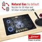 Empire 86cm Gas Hob (Black)