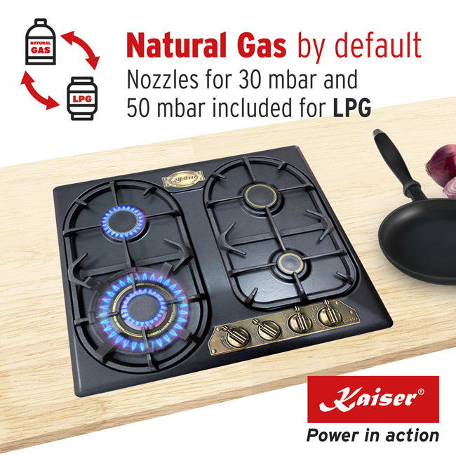 Empire 60cm Gas Hob (Black)