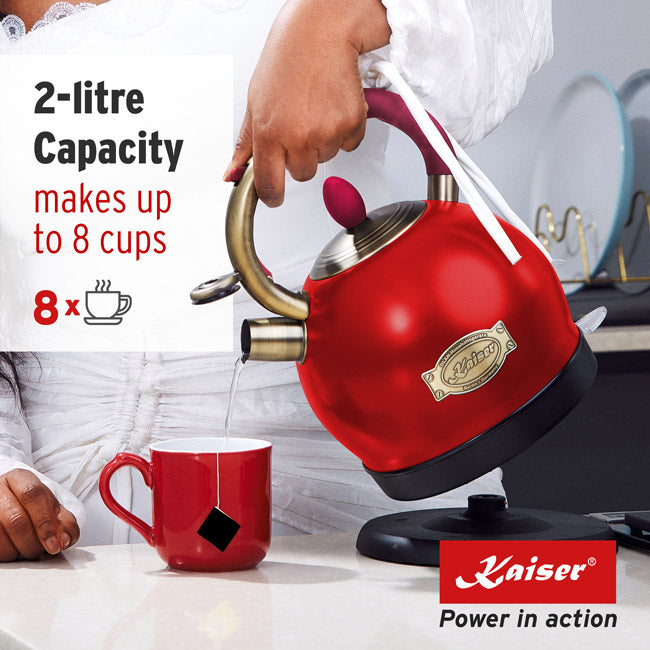 Empire Electric Kettle (Bordeaux Red)