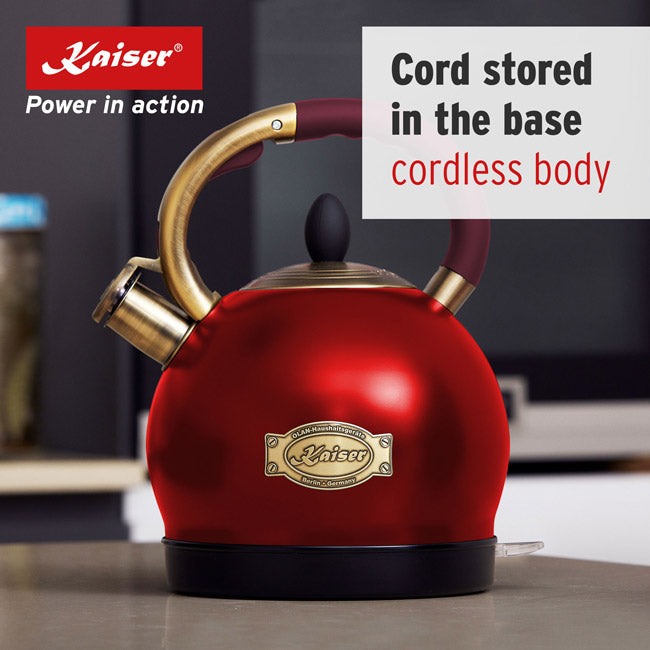 Empire Electric Kettle (Bordeaux Red)