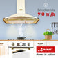 Empire 90cm Cooker Hood (Ivory)