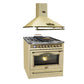 Empire Dual Fuel Range Cooker & 90cm Hood Bundle (Ivory)
